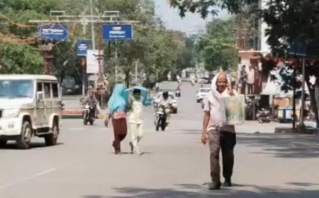 छत्तीसगढ़ में गर्मी का प्रहार तेज, लू का अलर्ट; राजनांदगांव में पारा 44°