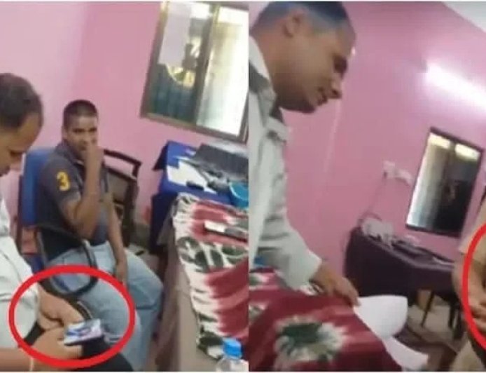 वर्दी पर दाग: थाने के अंदर लेनदेन का VIDEO, एसपी ने की सख्त कार्रवाई