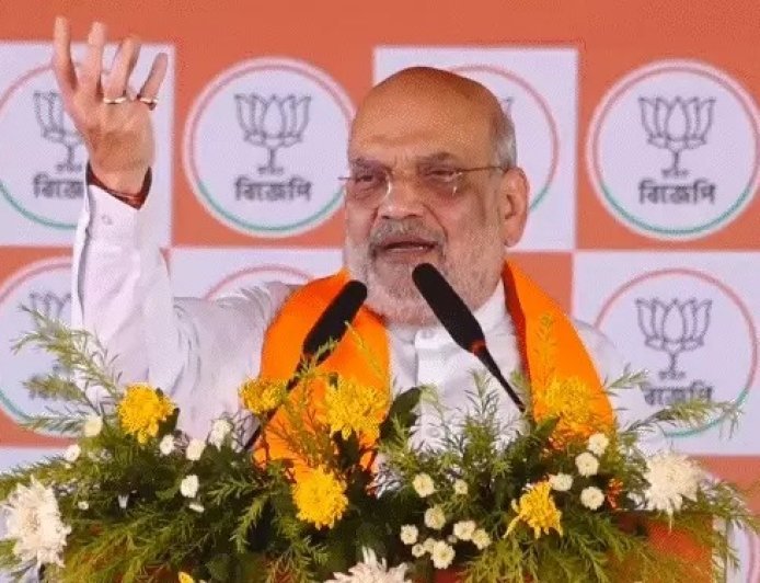 बंगाल चुनावी संग्राम तेज: शाह के तीखे हमले, TMC ने BJP पर वोटर लाने का लगाया आरोप