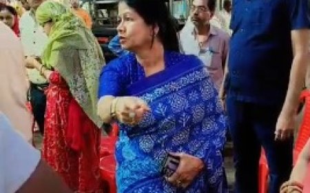 दुर्ग महापौर का वीडियो वायरल, ठेला हटाने को लेकर तीखी नोकझोंक