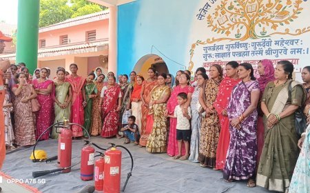 रसोइयों को सिखाए आग से बचाव के गुर, फायर एवं एसडीआरएफ टीम ने दिया व्यावहारिक प्रशिक्षण