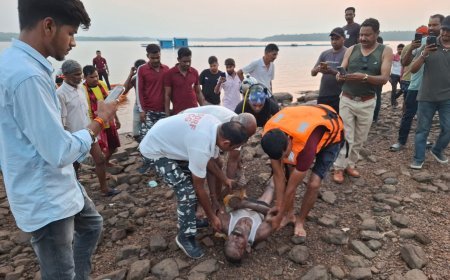 खरखरा जलाशय में डूबे बुजुर्ग का शव बरामद, SDRF टीम ने चलाया रेस्क्यू ऑपरेशन