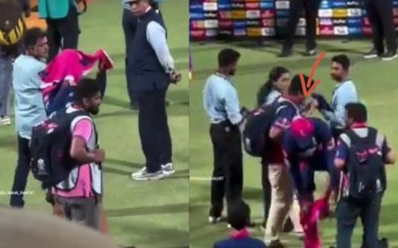 अवॉर्ड मिलने के बाद लाइव कैमरे पर पैंट उतार कर वैभव सूर्यवंशी ने कर दी ये हरकत, वीडियो वायरल