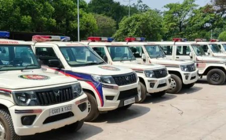 दुर्ग पुलिस हुई हाईटेक: डायल-112 में शामिल हुईं 39 नई गाड़ियां, अब इमरजेंसी रिस्पॉन्स होगा और तेज