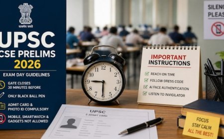 आज UPSC प्रीलिम्स एग्जाम! 8,000 से अधिक अभ्यर्थी शामिल, छत्तीसगढ़ के स्कूल-कॉलेज बने परीक्षा केंद्र