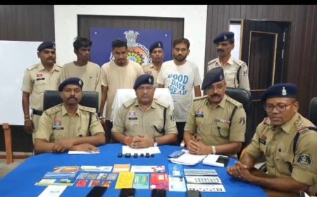 दुर्ग पुलिस की बड़ी कार्रवाई, म्यूल अकाउंट सप्लायर गैंग का पर्दाफाश