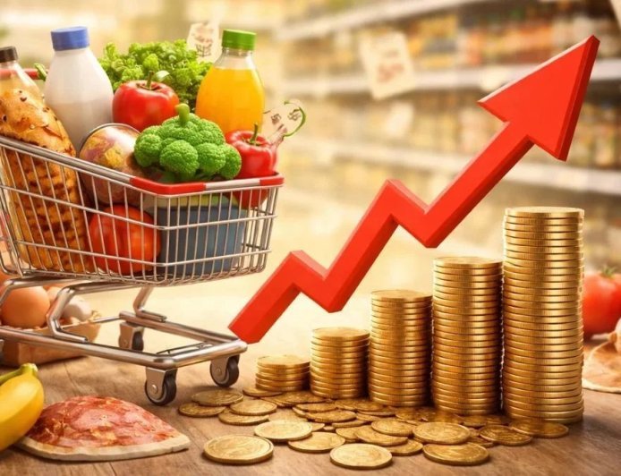 महंगाई ने फिर बढ़ाई टेंशन, खाने-पीने की वस्तुओं के दाम चढ़े