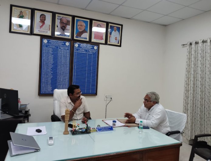 दुर्ग में गहराया जलसंकट: “निगम ने नहीं मांगा पानी, सूखते तालाबों और बोरों से बढ़ी परेशानी” — अरुण वोरा