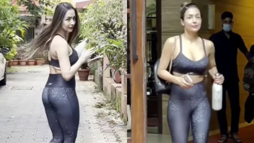 चटकीले-भड़कीले आउटफिट में जिम करने पहुंचीं 52 की मलाइका अरोड़ा, सलमान की एक्स भाभी हो गईं ट्रोल