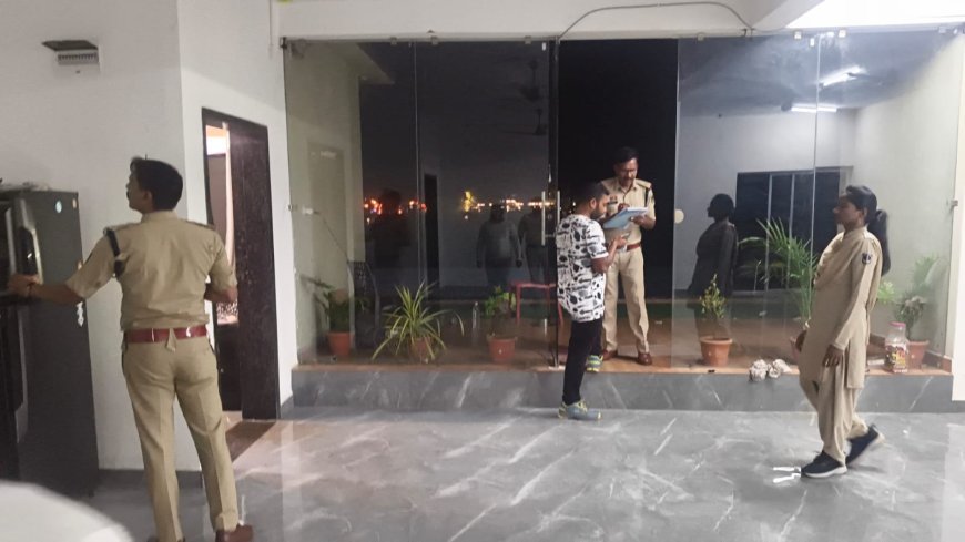 सोमनी पुलिस की देर रात कार्रवाई, रिसॉर्ट और ढाबों में छापेमारी कर कई लोगों पर केस दर्ज