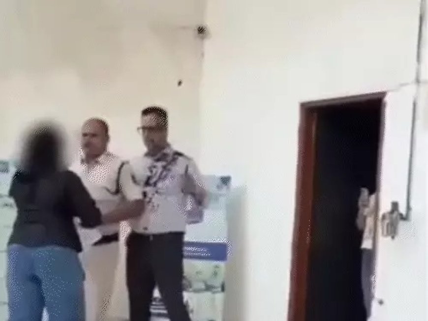 भिलाई के मारुति शोरूम में हंगामा: महिला कर्मचारी ने GM पर फेंकी स्याही, थप्पड़ और लात से किया हमला
