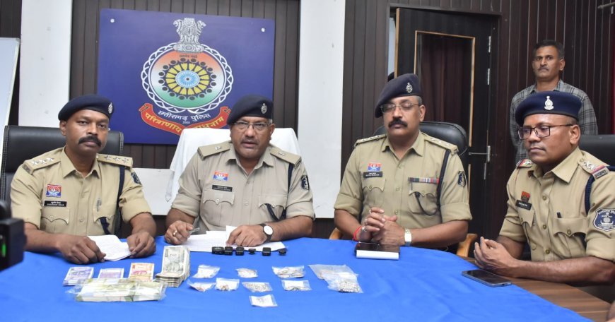 दुर्ग पुलिस की बड़ी कार्रवाई, म्यूल अकाउंट सप्लायर गैंग का पर्दाफाश