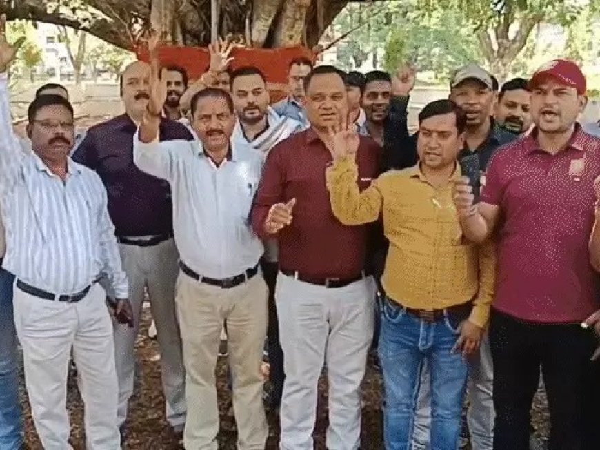 नायब तहसीलदार से मारपीट पर प्रदेशभर में राजस्व अफसरों की हड़ताल