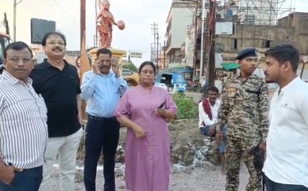 हादसों पर लगेगी लगाम: कोहका का रानी अवंतीबाई चौक बदलेगा स्वरूप, नई डिजाइन पर शुरू हुई तैयारी