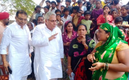 गैलेक्सी हाइट्स में बेदखली की आशंका से हड़कंप, रहवासियों के समर्थन में पहुंचे अरुण वोरा