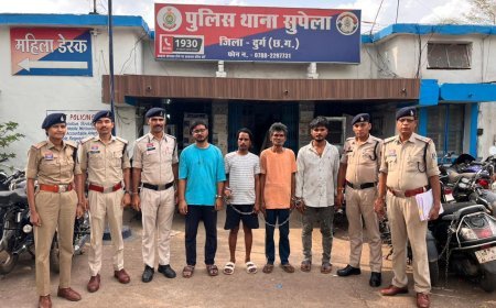 नेहरू नगर चोरी कांड का खुलासा: अंतर्राज्यीय गिरोह के छह सदस्य गिरफ्तार, लाखों के जेवरात और नगदी बरामद
