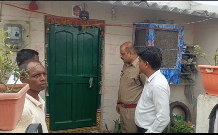 भिलाई के वृंदानगर में दंपती की रहस्यमयी मौत, घर के भीतर मिले दोनों के शव
