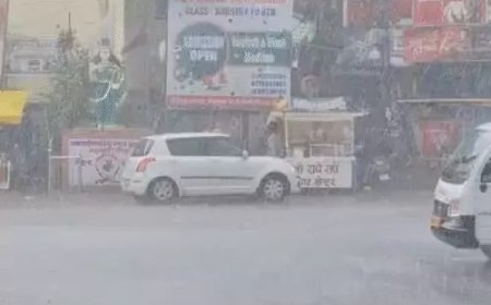 रायपुर में बदला मौसम का मिजाज, झमाझम बारिश से राहत; अगले 7 दिन प्रदेश में बरसेंगे बादल