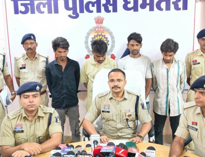 धमतरी पुलिस का तस्करों पर बड़ा शिकंजा, 2.60 करोड़ की गांजा खेप जब्त