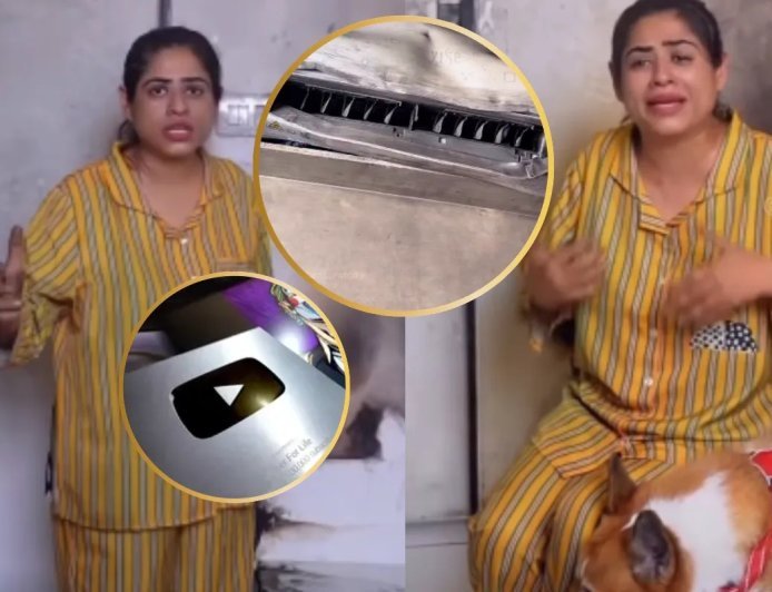 पावर बैंक ब्लास्ट के बाद यूट्यूबर शिवानी कपिला का छलका दर्द, लाखों की संपत्ति और सिल्वर प्ले बटन भी जलकर हो गया राख