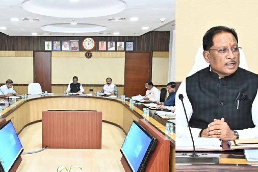 सीएम विष्णुदेव साय ने कैबिनेट मीटिंग में प्रधानमंत्री ई-बस सेवा योजना पर लिया अहम निर्णय, दौड़ेगी 240 इलेक्ट्रिक बसें