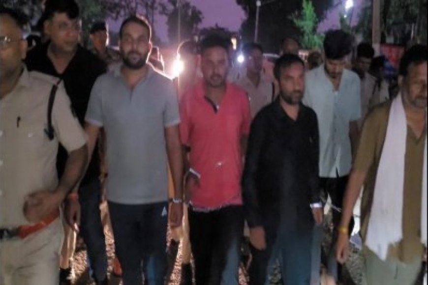 BJP Leader Murder Case: भाजपा नेता समेत 3 की हत्या करने वालों का निकला जुलूस, बोले- अपराध करना पाप है, पुलिस हमारी बाप है,
