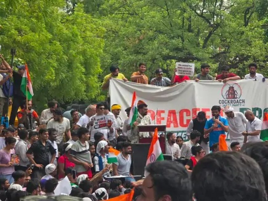 जंतर-मंतर के आंदोलन में उतरी जेसीसी (जे), छात्रों के मुद्दे पर CJP को दिया समर्थन