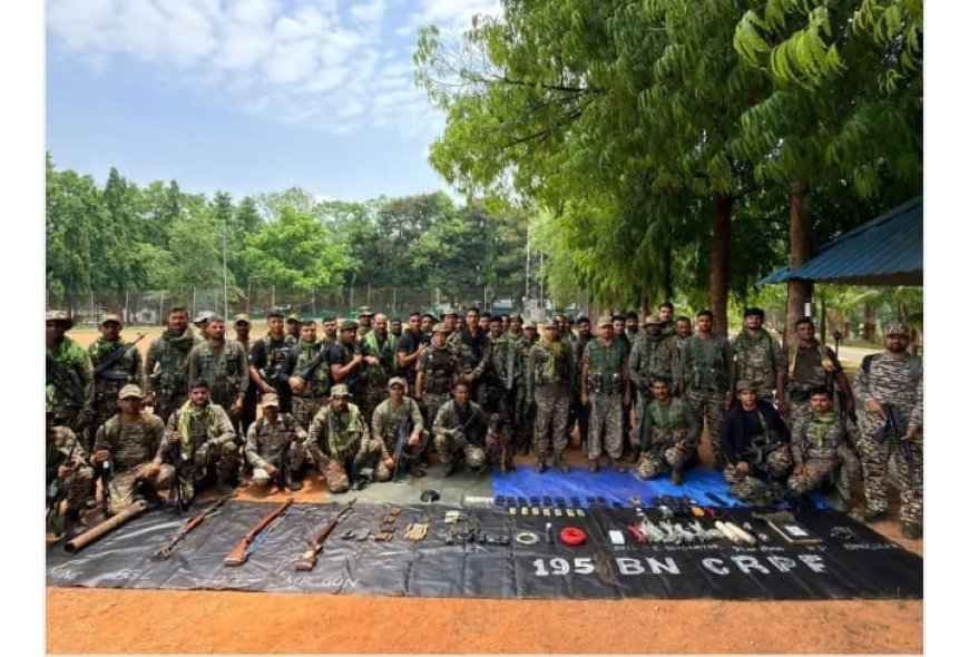 दंतेवाड़ा में नक्सलियों की बड़ी साजिश नाकाम, 3 IED समेत भारी मात्रा में हथियार और विस्फोटक बरामद