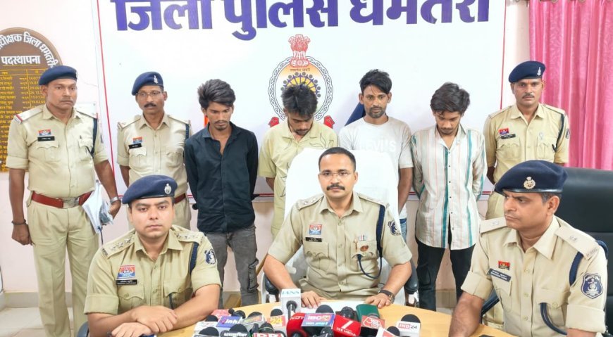धमतरी पुलिस का तस्करों पर बड़ा शिकंजा, 2.60 करोड़ की गांजा खेप जब्त