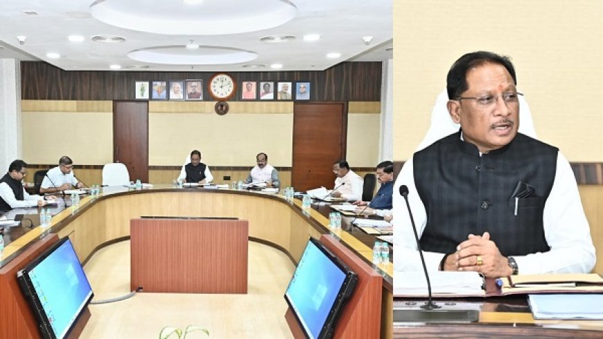 सीएम विष्णुदेव साय ने कैबिनेट मीटिंग में प्रधानमंत्री ई-बस सेवा योजना पर लिया अहम निर्णय, दौड़ेगी 240 इलेक्ट्रिक बसें