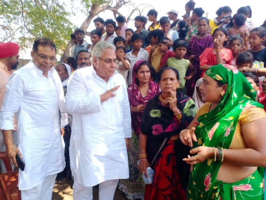 गैलेक्सी हाइट्स में बेदखली की आशंका से हड़कंप, रहवासियों के समर्थन में पहुंचे अरुण वोरा