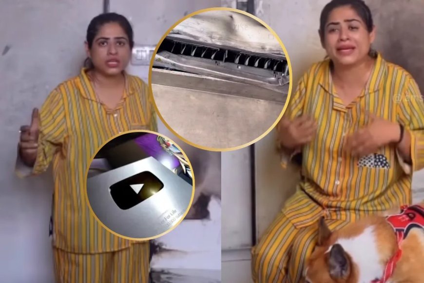 पावर बैंक ब्लास्ट के बाद यूट्यूबर शिवानी कपिला का छलका दर्द, लाखों की संपत्ति और सिल्वर प्ले बटन भी जलकर हो गया राख