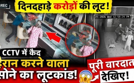 कोरबा में ‘सलवार गैंग’ का भंडाफोड़! महिला बनकर ज्वेलरी शॉप में की लाखों की लूट, 2 गिरफ्तार