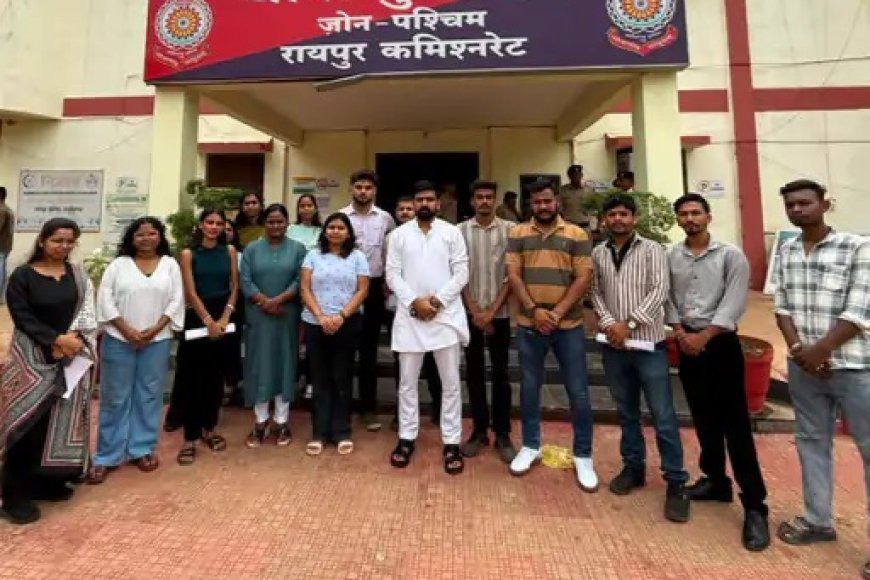 बी-ऑप्टोमेट्री के छात्रों ने विश्वविद्यालय पर लगाया धोखाधड़ी का आरोप, थाने पहुंचकर एफआईआर की मांग