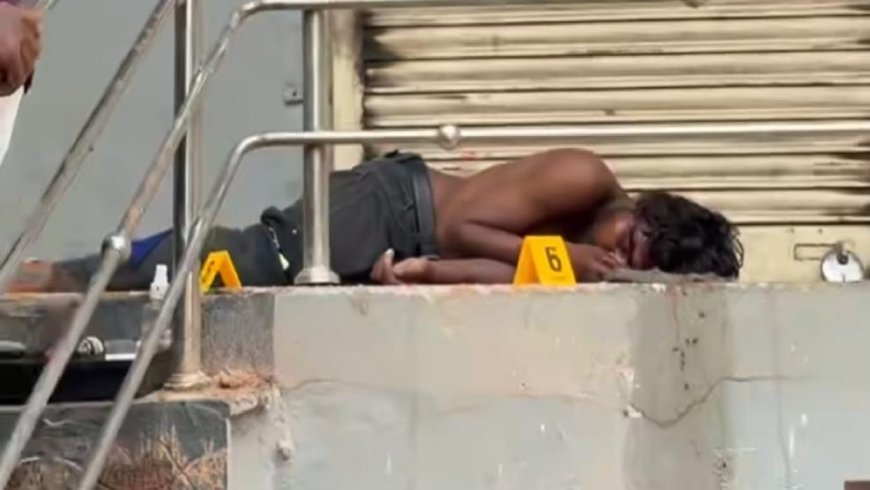 रायपुर में थाने के पास मर्डर, खून से लथपथ मिली लाश, जांच में जुटी पुलिस