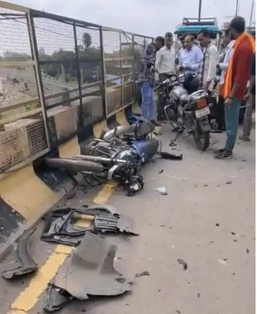 रायपुर फ्लाईओवर पर बेकाबू कार का कहर, कई लोगों को रौंदा