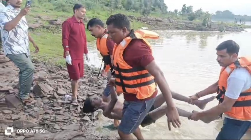 शिवनाथ नदी में जन्मदिन की खुशियां मातम में बदलीं: 14 वर्षीय किशोर की डूबने से मौत, दोस्त की तलाश जारी