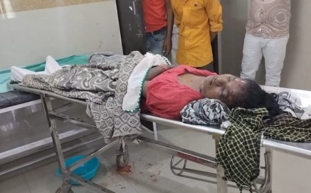 घरेलू विवाद ने ली महिला की जान, पति ने हंसिए से किया जानलेवा हमला