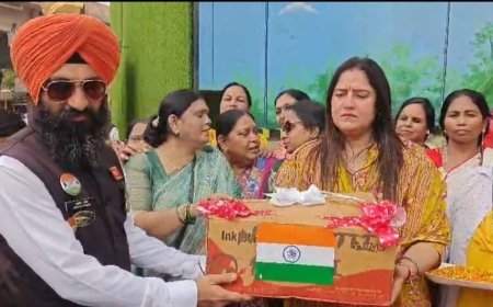 रक्षाबंधन पर भिलाई से सरहद के वीरों को स्नेह का संदेश