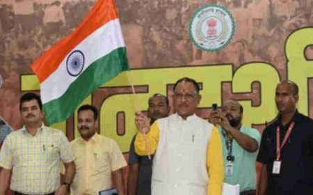 स्वतंत्रता पर्व पर छत्तीसगढ़ में देशभक्ति का महासप्ताह, गांव-शहर में तिरंगा और वंदे मातरम् की गूंज