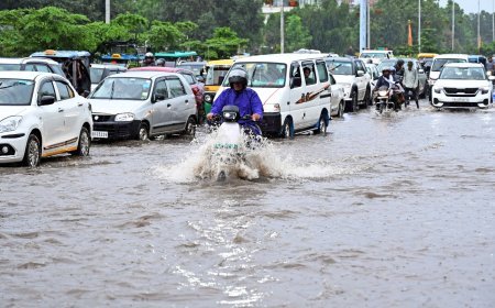 मध्य भारत से हिमालय तक मानसून का प्रहार, छह राज्यों में बाढ़ और जलभराव के हालात