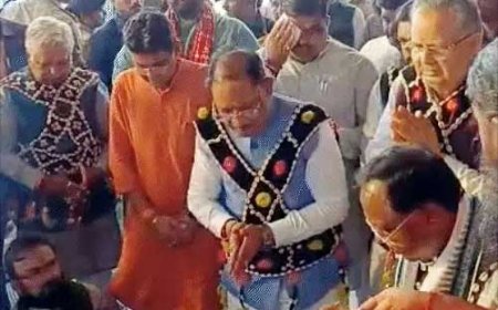 हरेली तिहार पर मुख्यमंत्री निवास में सजी छत्तीसगढ़ी परंपरा की रंगत