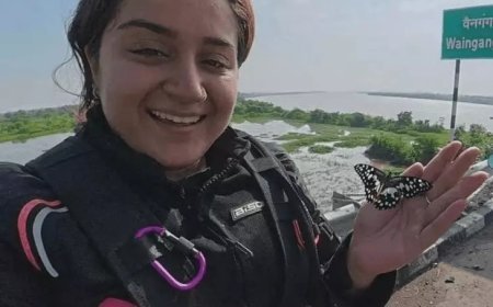 NH-30 पर ट्रेलर ने बाइक को मारी टक्कर, मुंबई की महिला बाइकर की मौत