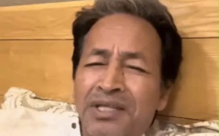 2047 तक विकसित भारत का लक्ष्य कठिन, बड़े बदलाव की जरूरत: सोनम वांगचुक