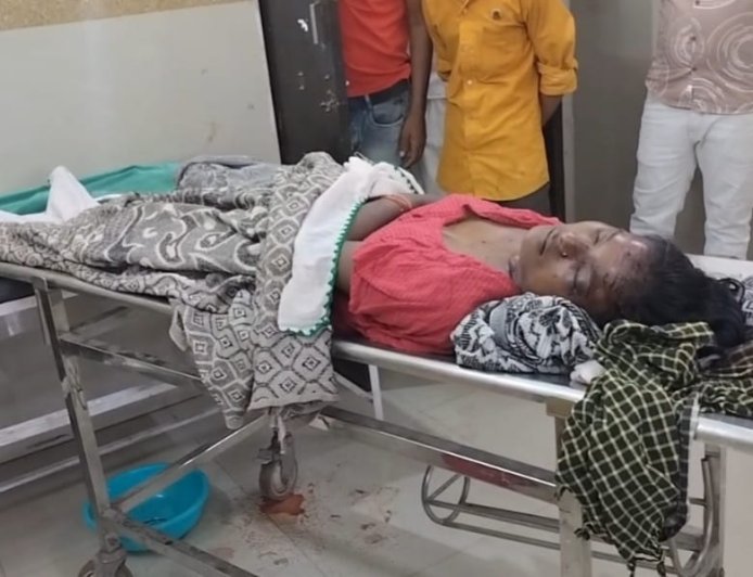 घरेलू विवाद ने ली महिला की जान, पति ने हंसिए से किया जानलेवा हमला
