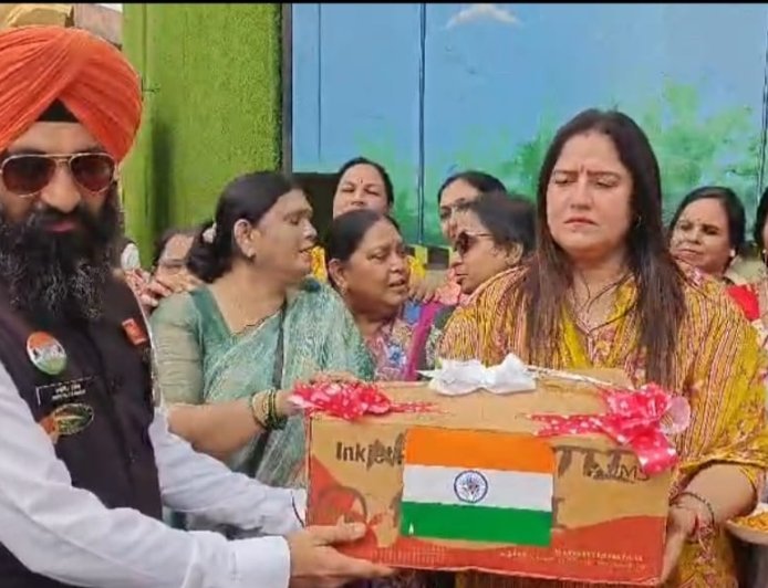 रक्षाबंधन पर भिलाई से सरहद के वीरों को स्नेह का संदेश