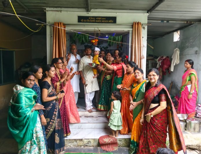 भजनों और कीर्तन से गूंजा सेक्टर-2, संत शिरोमणि नामदेव महाराज का समाधि सोहळा श्रद्धा-उल्लास से मनाया