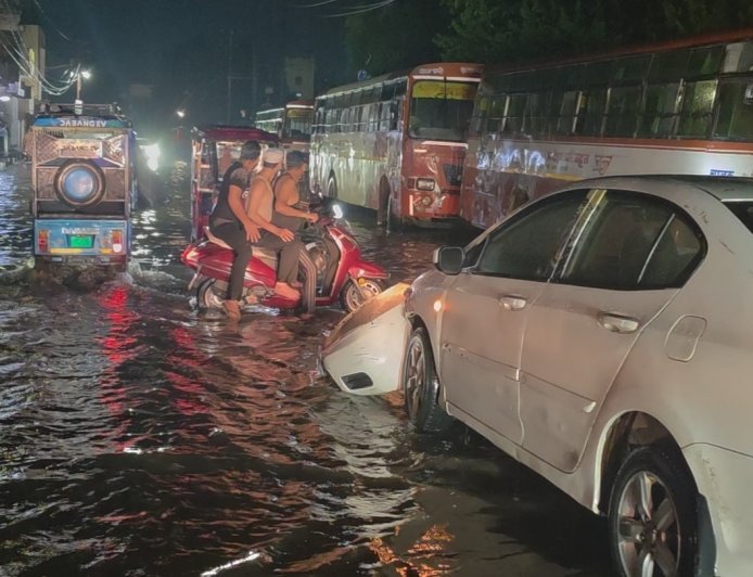 दुर्ग में 567.1 मिमी बारिश, पाटन सबसे आगे; धमधा में सबसे कम बरसा पानी