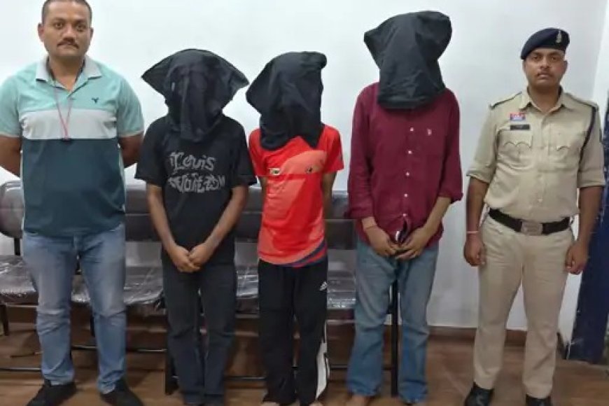 राजधानी में बड़ी वारदात टली, ज्वेलरी शोरूम लूटने की तैयारी कर रहे तीन आरोपी गिरफ्तार