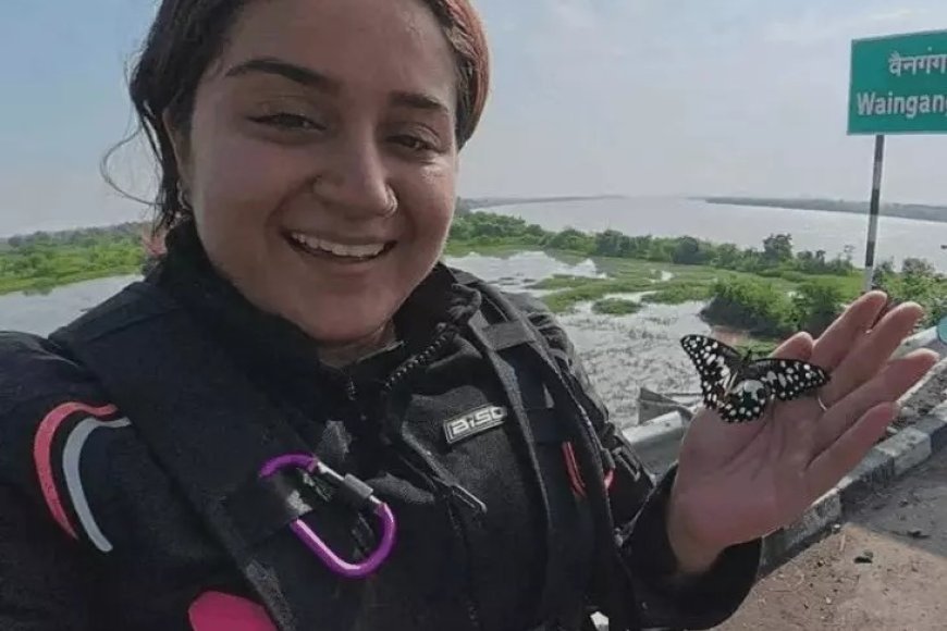 NH-30 पर ट्रेलर ने बाइक को मारी टक्कर, मुंबई की महिला बाइकर की मौत